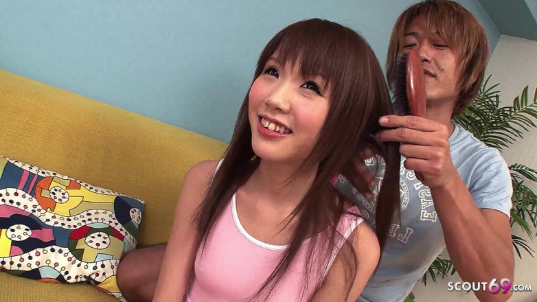 Asian porn collection: Волохату азіатську пизду тінки Amaenbou трахає вітчим