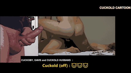 Cuckoby: Corno cartoon: Anal na frente do marido