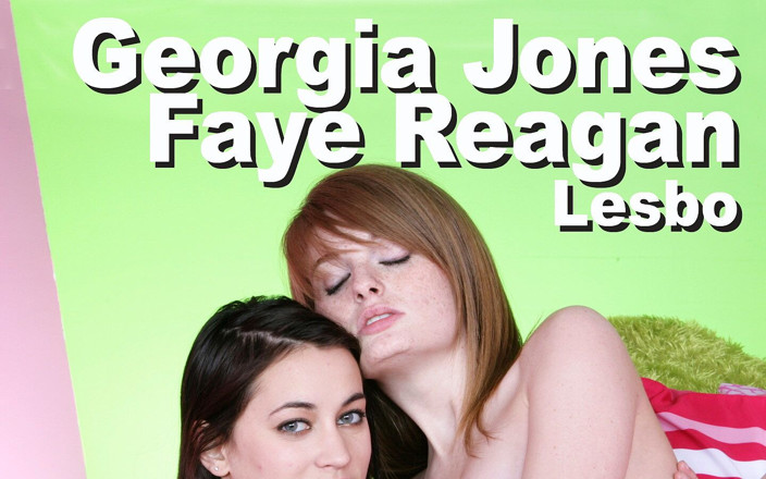 Edge Interactive Publishing: Faye Reagan i Georgia Jones liżą różowy strapon GMBB30950