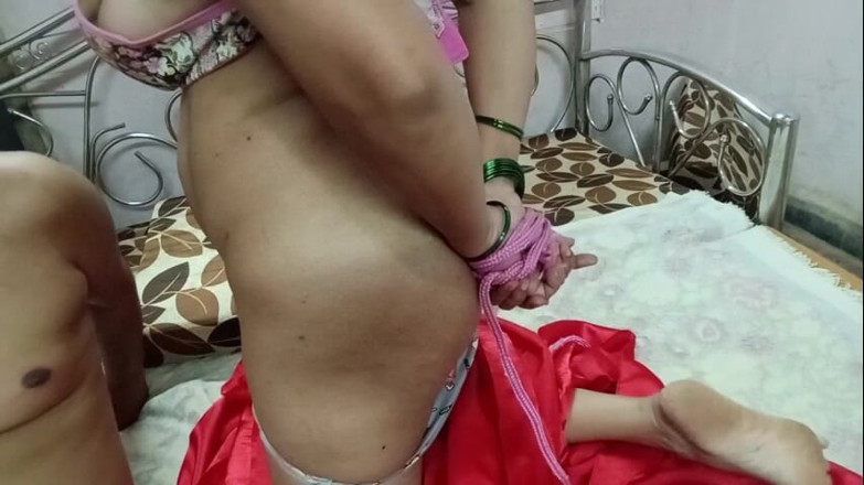 Rangeeli_Mangala: Desi Stepudad amarrada bhabhi &amp;huck dela duro