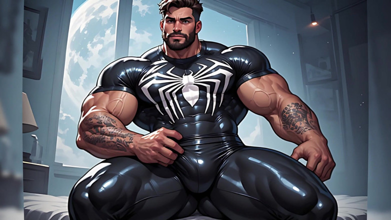 Erotic Man: Super-heróis quentes protuberâncias e paus
