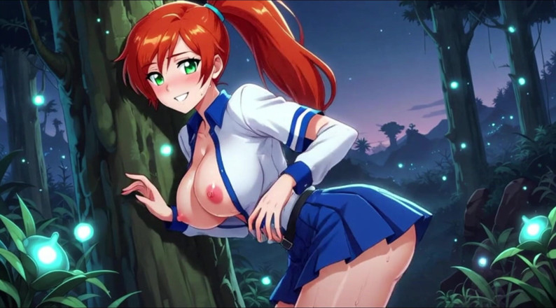 My night collection: 大人のグウェン・テニソン エロティック・ティーラス 3Dアニメーションコンピレーション 美しい赤毛の象徴的な衣装 挑発的なシーン