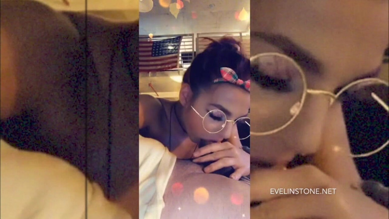 Evelin Stone: Porra na boca