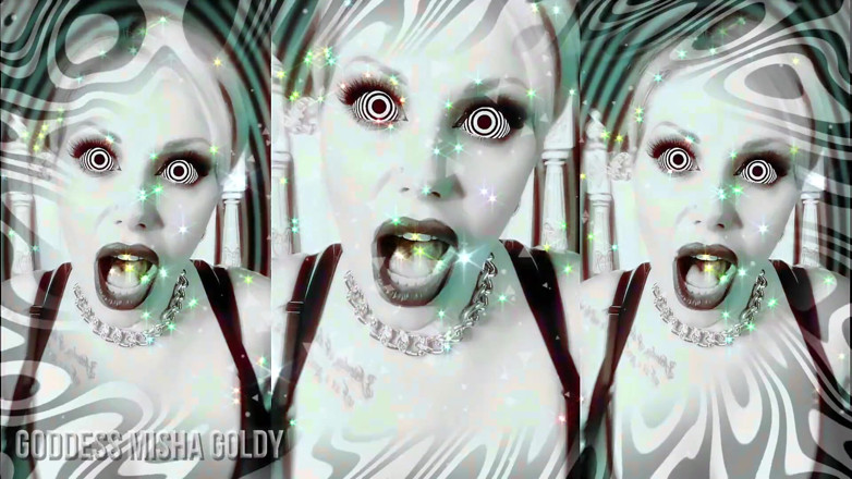 Goddess Misha Goldy: 나선 재프로그래밍! 넌 내 어리석은 창조물이다!