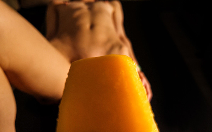 Tiny Teena: Icy Lolly Teases Hot Body and Mouth