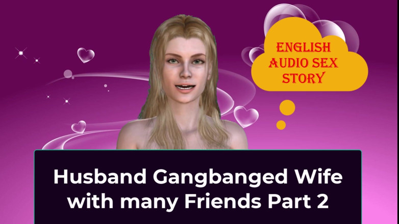 LustWhispers: Un mari baise sa femme dans un gangbang avec de...