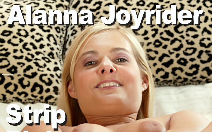 Edge Interactive Publishing: Alanna Joyrider masturbuje v růžovém striptýz