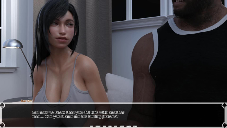 Dirty GamesXxX: Il paradiso oscuro di tifa: il fidanzato irrompe in casa...