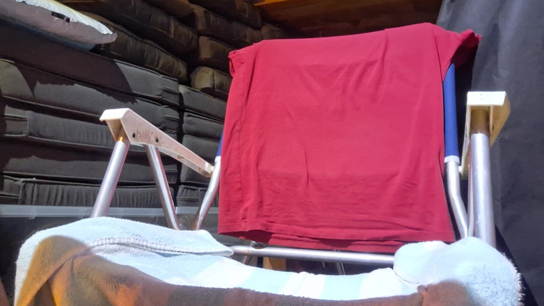SteveSmokeHolland: Shed Sesja bodylight jebanie, wibrator analny, dildo blowjob, cockring i...