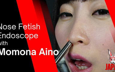 Japan Fetish Fusion: Observation du nez : images endoscopiques avec Momona Aino