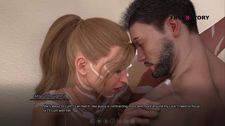 3D Cartoon Porn: The Seven Realms - Atlas Fuck Naya und Kali im Stehen -...