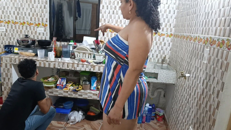 Joven candelita: The Neighbor Came Over for Sugar and Ended up Sucking...