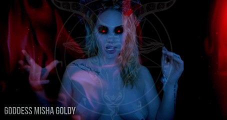 Goddess Misha Goldy: Відчуйте блаженство, яке я дарую вам і піддаю своїй демонічній любові!