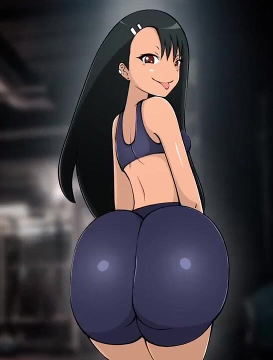 Velvixian_2D: Nagatoro anál v tělocvičně