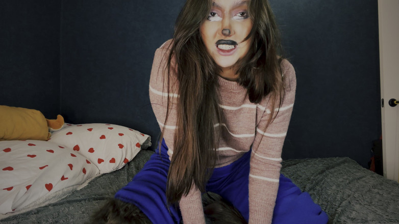 JessLux: Trasformazione Lenta Werewolf: Guardare La Luna Piena Farmi Scatenare