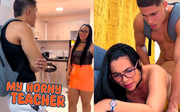MilanRodriguez: Mi maestra es una gran milf culona que me ayuda...