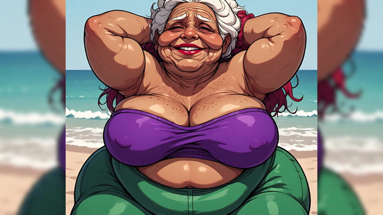 AI Porn: Kartun SSBBW India