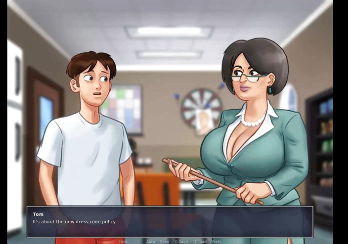 Dirty GamesXxX: Summertime saga: nieuwe dresscode ep 66