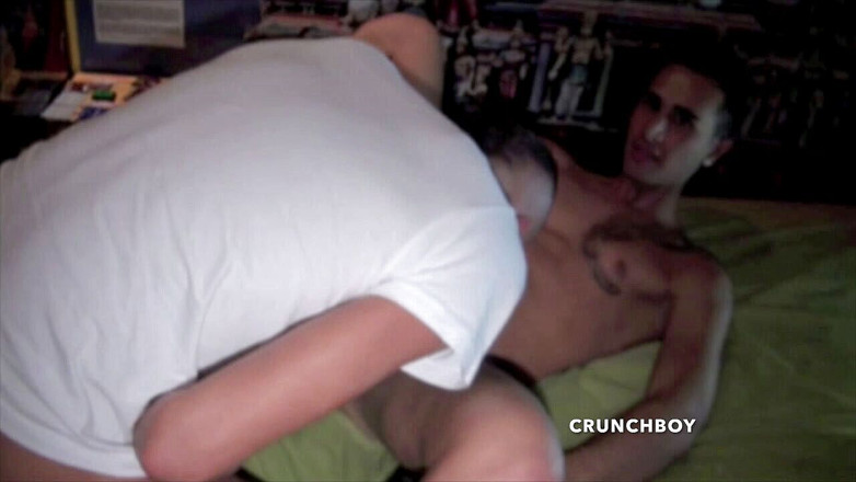 Raw French Bad boys: Eddy lovely twink fucked by straight badboy