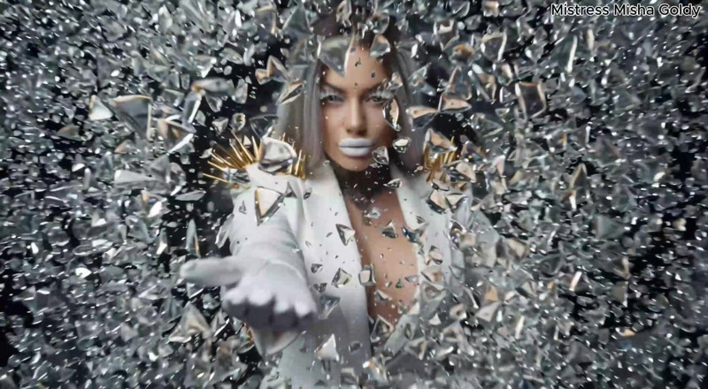 Goddess Misha Goldy: Fraqueza controlada incrível