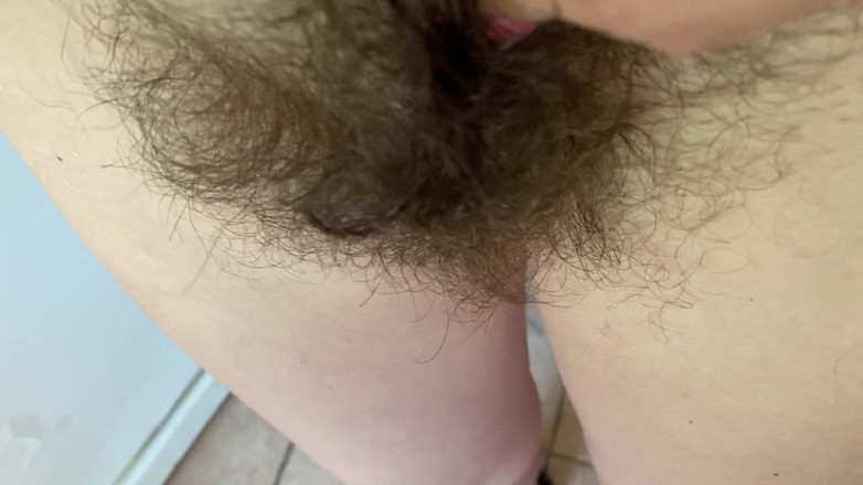 Cuteblonde666: Peludo coño en primer plano