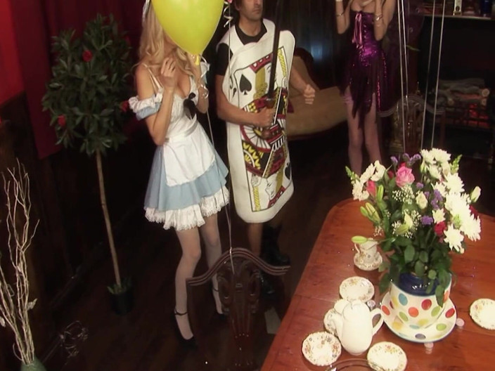 The Window of Sex: Hottest Fairies Scene 4: Orgy of Hot Fairies in Lingerie Sharing...
