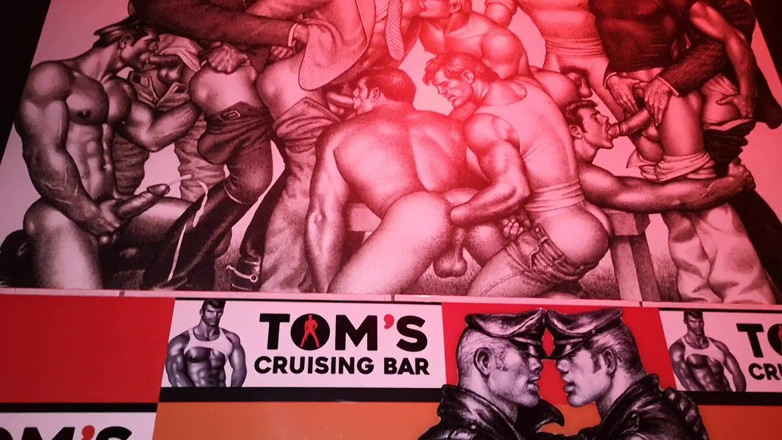 Monster_Meat_: Acabando en el baño de Tom de Finlandia, bar Gran...