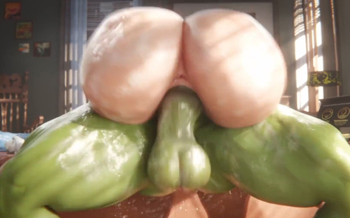 Hatano Oshidax: Amazonium intensive grobe sÃ1/4ÃŸe heiße arsch hüpft auf monsterschwanz - hart...