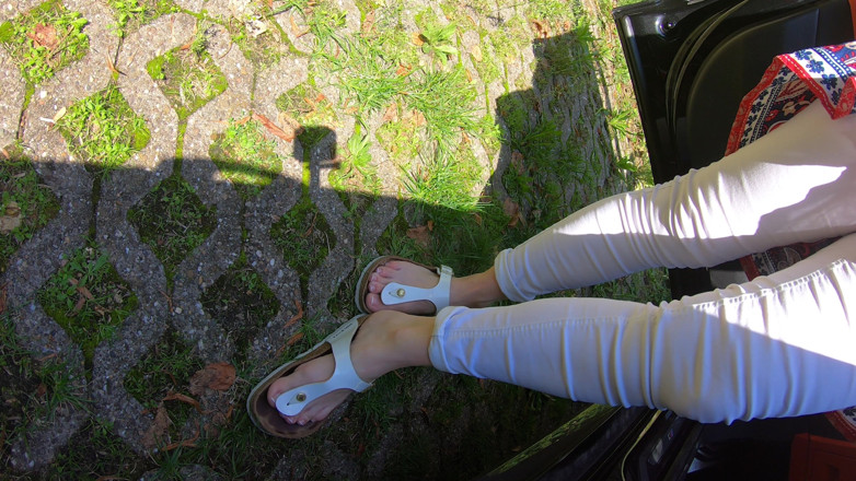 Sabdeluxe: Birkenstock in de auto