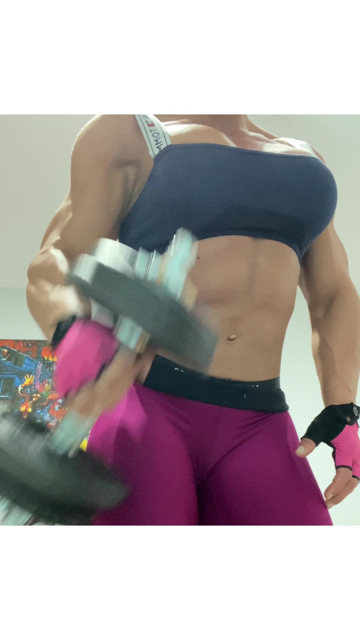 Alesyamuscledoll: Isso faz parte da minha jornada