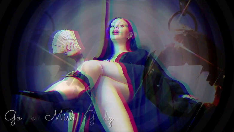 Goddess Misha Goldy: Forte foda mental! Lembre-se e conheça seu lugar, escravo!