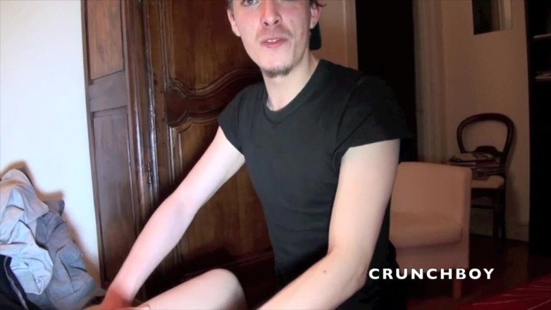 Crunch Boy: Kairm ošukaná velkým ptákem oa sexy straigth zvědavým klukem