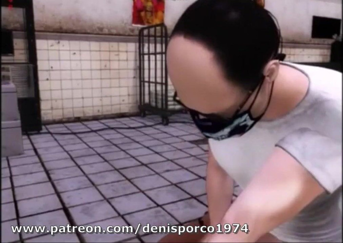Denis animation: BBW ebony slut slave bdsm
