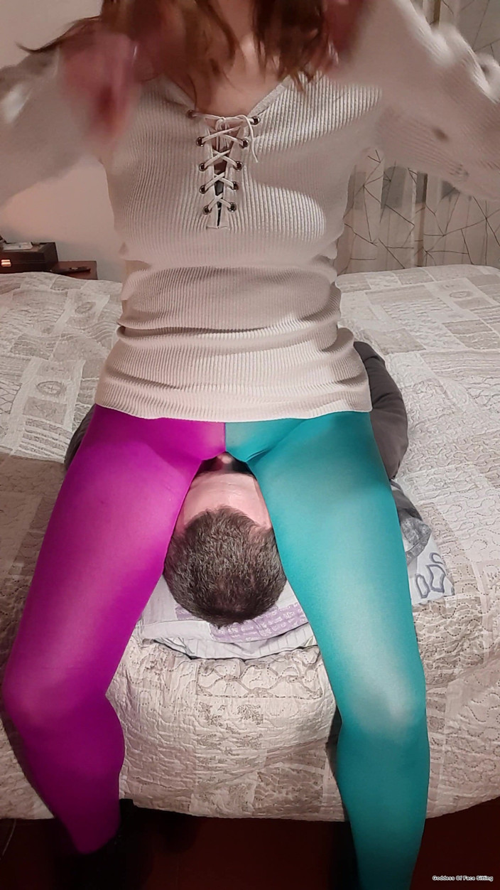 goddess82: Sexy Stephanie Smoth**s Her Poor Slave!