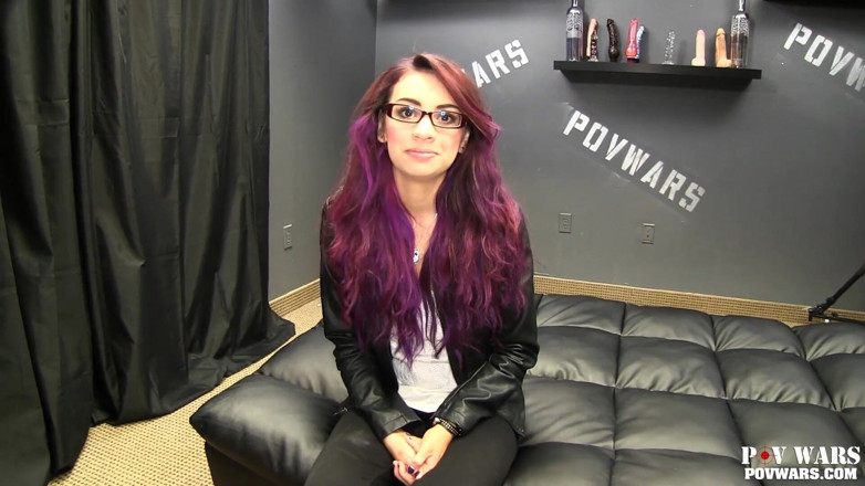 Aziani: Shy gamer slut Salena fucks five guys | Part 1