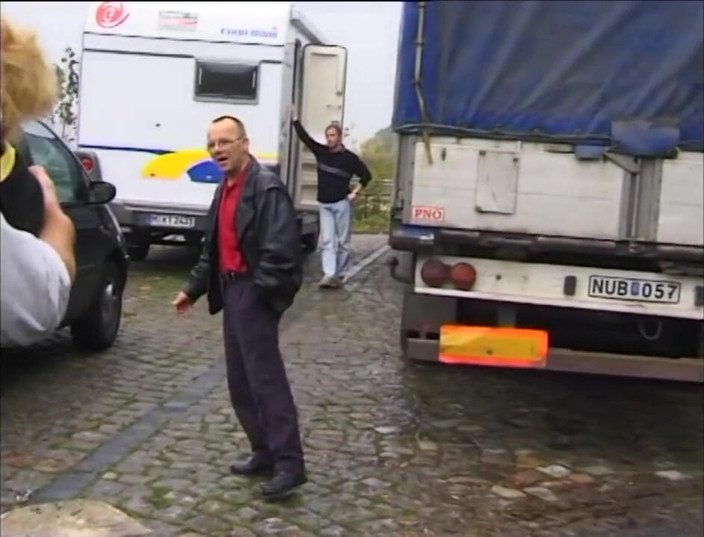 VintageXMovies: Blondýnka v černých punčochách ošukaná dvěma muži
