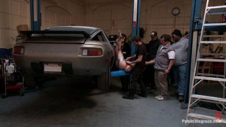 Public Disgrace by Kink: Emo Babe dikongkek james deen