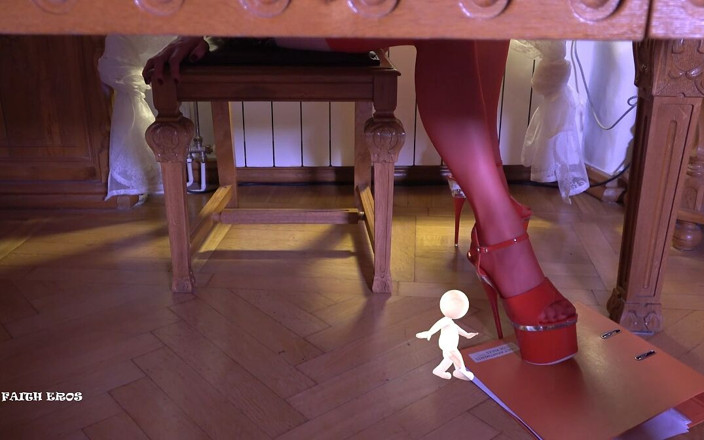 Faith Eros: Stiefmutter homewrecker - strümpfe, High Heels