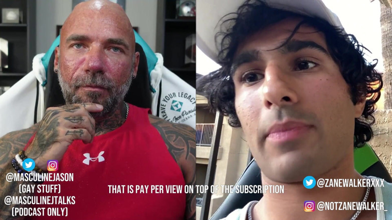 Raw and Uncensored with Masculine Jason: Porn Star Confessions - zane walker (episode 108)