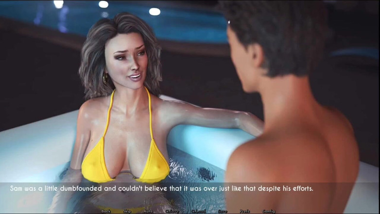 Johannes Gaming: Awam # 53 Sam en jacuzzi con Sophia