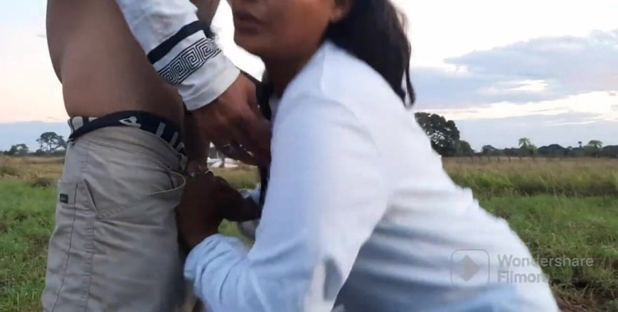 Karely Ruiz: Teen latina im doggystyle im freien gefickt - hol es raus...