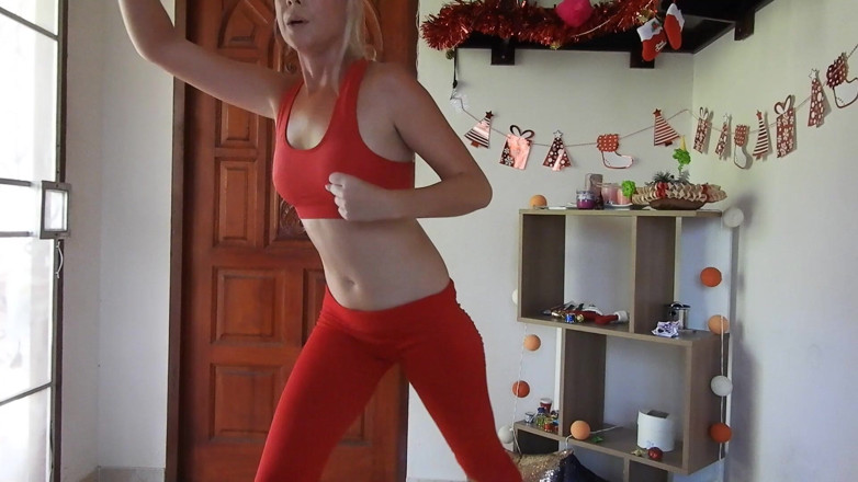 MissAnja_FH: Allenamento domenicale sudato + divertimento hula hoop
