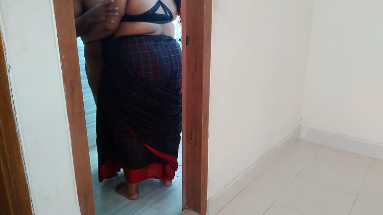 Aria Mia: Valentine's Day Stepson Masturbates in Bathroom Then Desi MILF Hot...