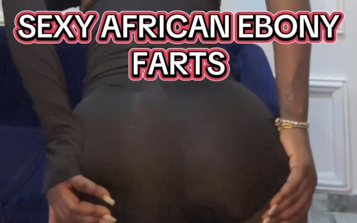 African Fart Queen: Sexy Afrikaanse zwarte scheten