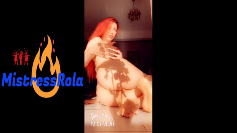 Mistressrola: Journée ensoleillée pour certains baise ma chatte arabe