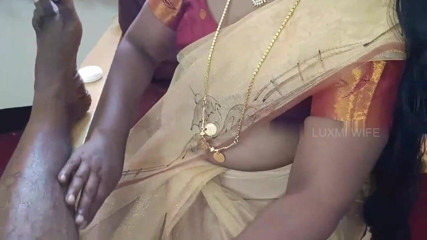 Luxmi Wife: Knullar Chithi / Chaachi i Sexig Saree - Del 1