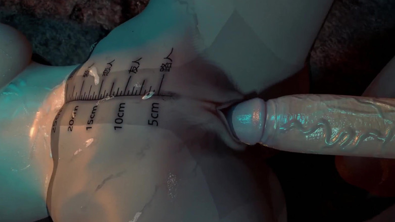 Why fuck so hard: 3D kåt asiatisk mager brud som bär sexiga underkläder