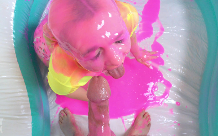RealTobyDick: Facefuck mouillé et dégoulinant - Pink Gunge
