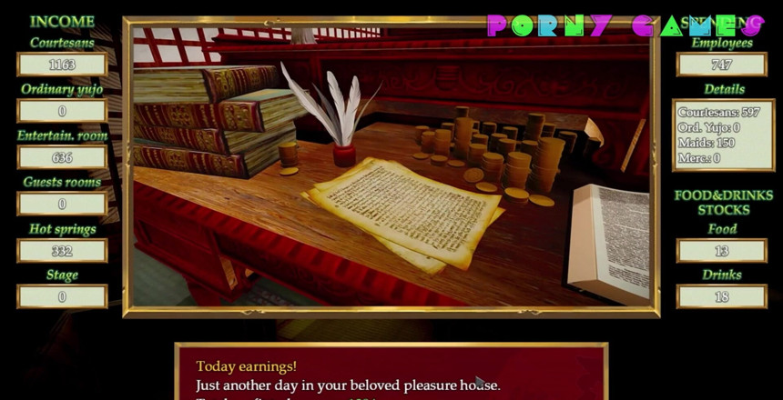 Porny Games: Wicked Rouge - Travail de nichons sur les bains (20)