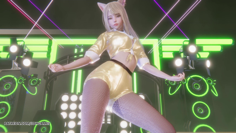 3D-Hentai Games: [MMD] T-アラ - シュガーフリーアーリセラフィーンアカリセクシーホットストリップショーリーグオブレジェンド4K無修正